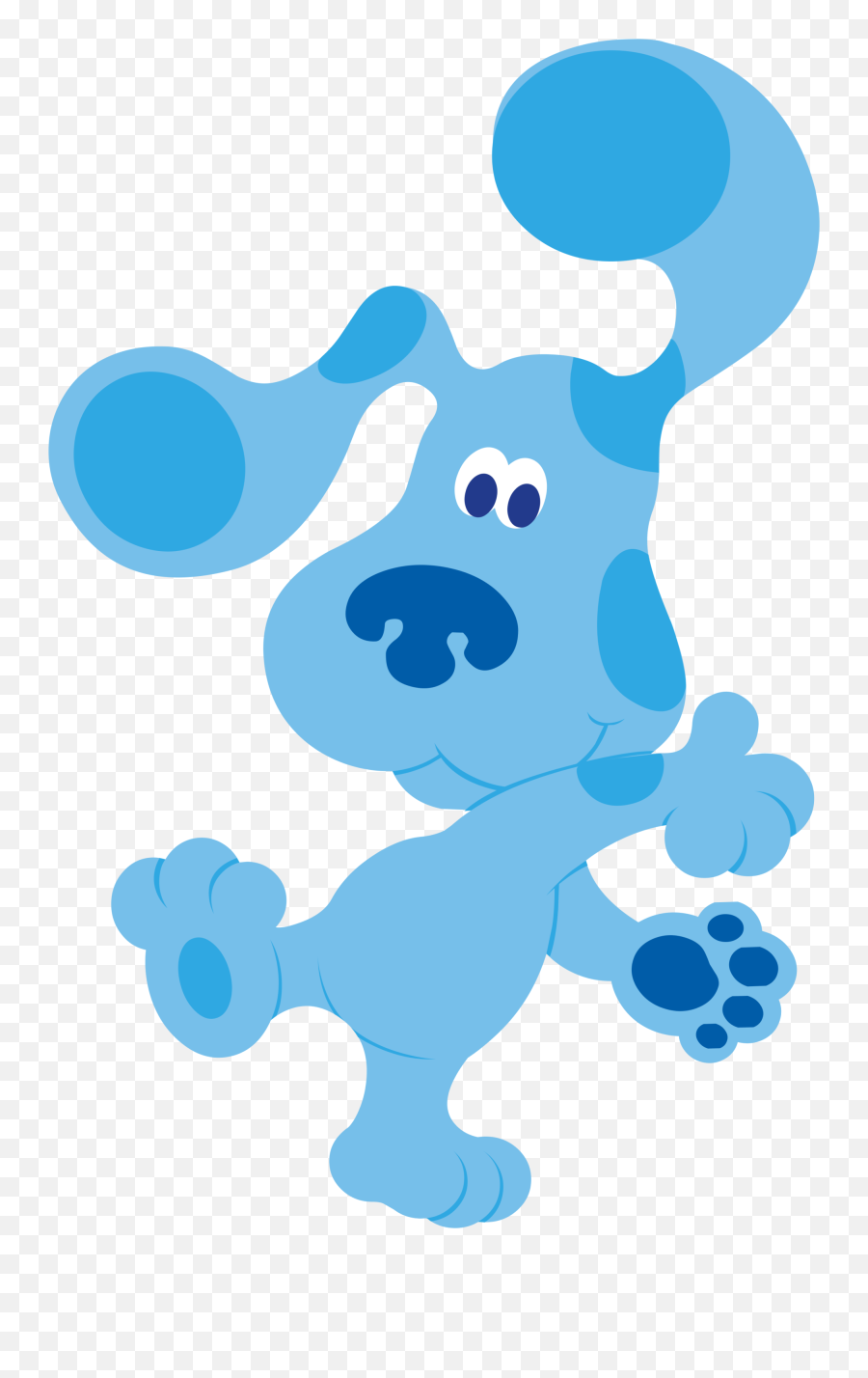 Clues Blue Png Image With No Background - Clues Blue Png Emoji,Blue's Clues Logo