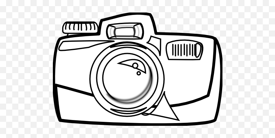 Cartoon Cameras - Camera Clipart Black And White Emoji,Cameras Clipart