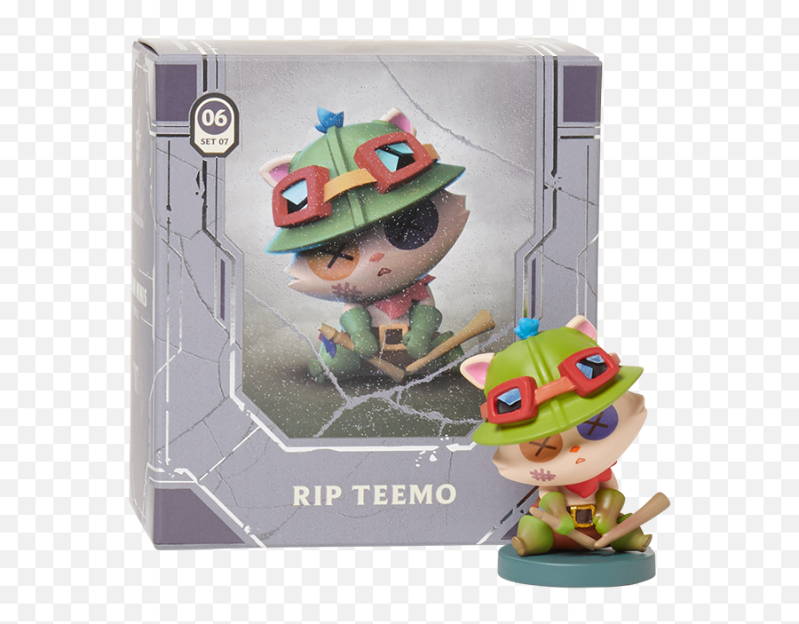 Yordle Team Mini - Rip Teemo League Of Legends Limited Edition Rip Teemo Emoji,Teemo Png