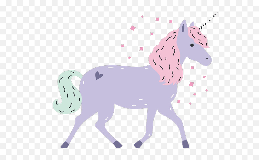 Unicorn Horn Illustration - Color Unicorn Png Download 725 Side View Unicorn Emoji,Unicorn Horn Clipart