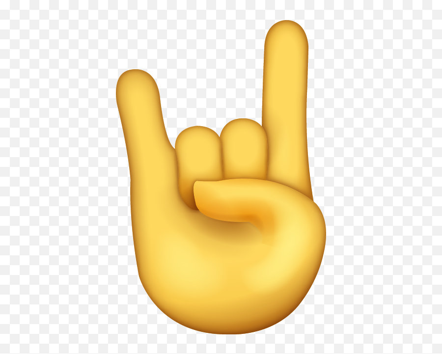 Rock Emoji Free Download Ios Emojis - Rock Horns Emoji,Music Emoji Png