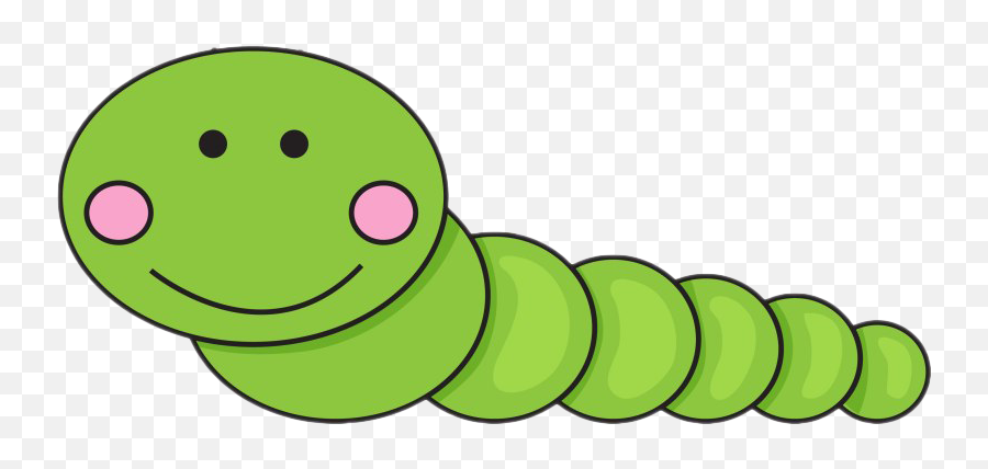 Caterpillar Png Clipart Background - Worm Clipart Emoji,Caterpillar Clipart