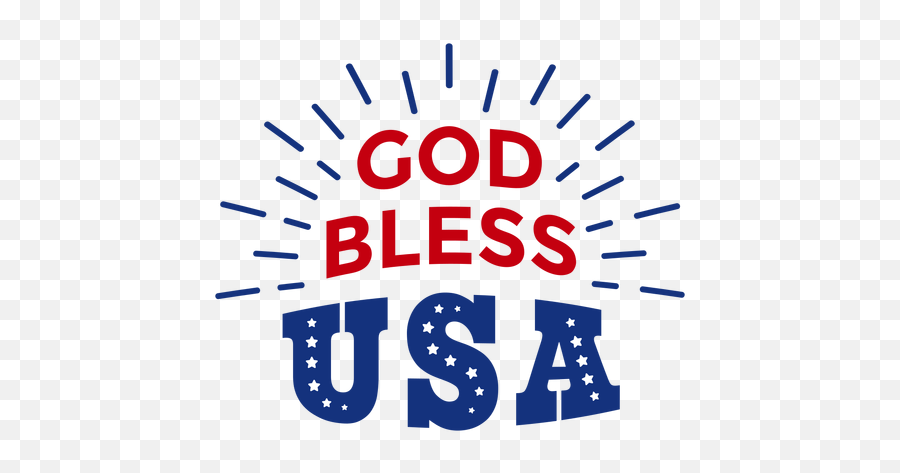 God Bless Usa Lettering - Transparent Png U0026 Svg Vector File Lettering God Bless You Png Emoji,God Bless America Clipart