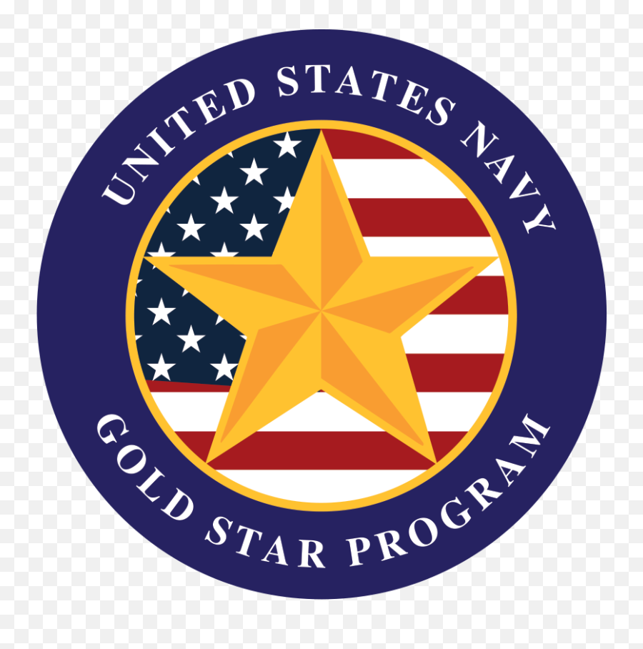 Gold Star Navy Logo Emoji,Gold Star Logo