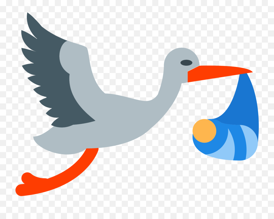 Download Stork Vector Image Free Emoji,Stork Png