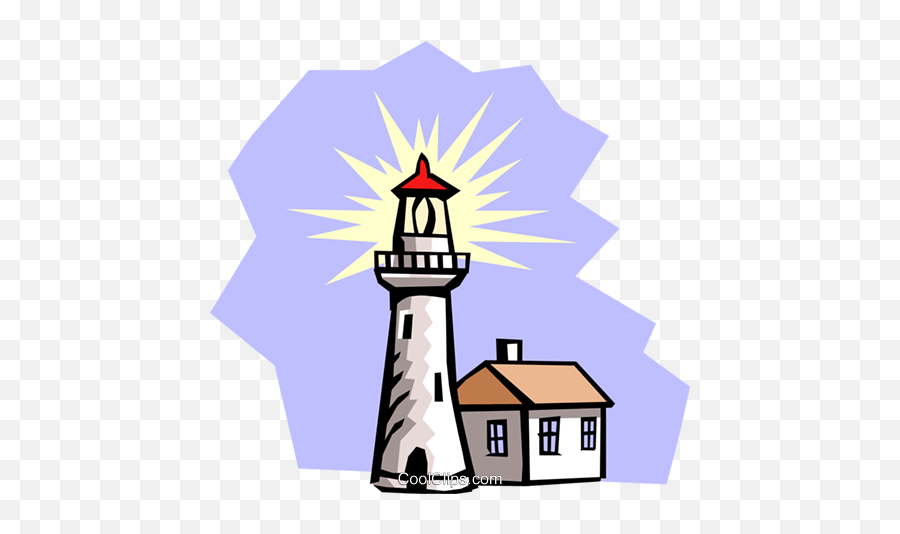 Lighthouse Royalty Free Vector Clip Art Illustration Emoji,Free Lighthouse Clipart