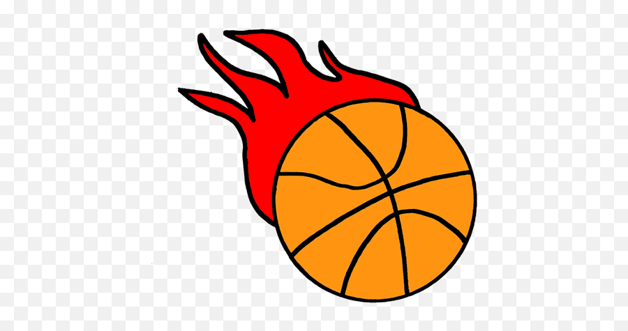 Free A Basketball Picture Download Free Clip Art Free Clip - Draw A Basketball With Flames Emoji,Basketball Clipart Black And White