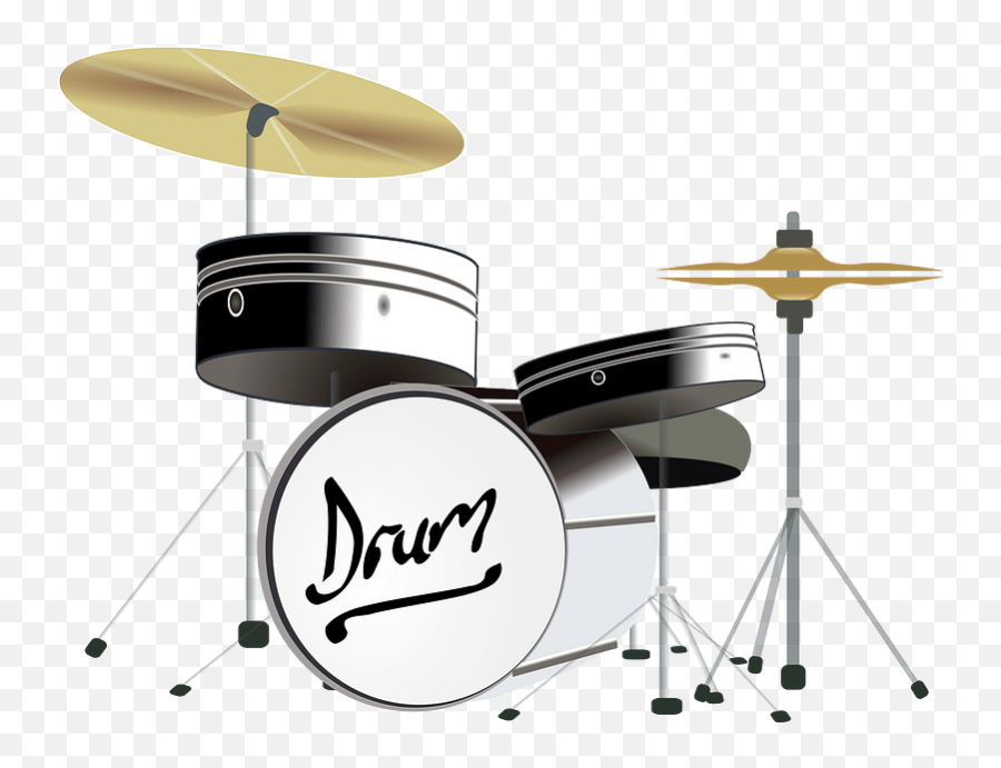 Drums Clipart Free Download Transparent Png Creazilla Emoji,Rock Music Clipart