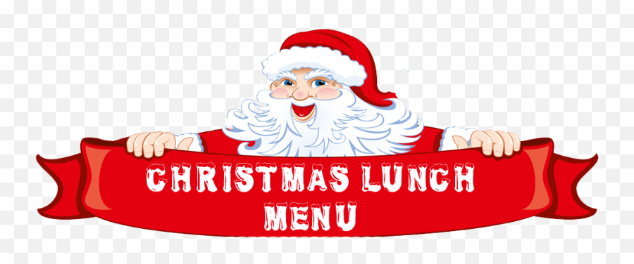 Christmas Day Lunch Menu - Save The Date Christmas Emoji,Save The Dates Clipart