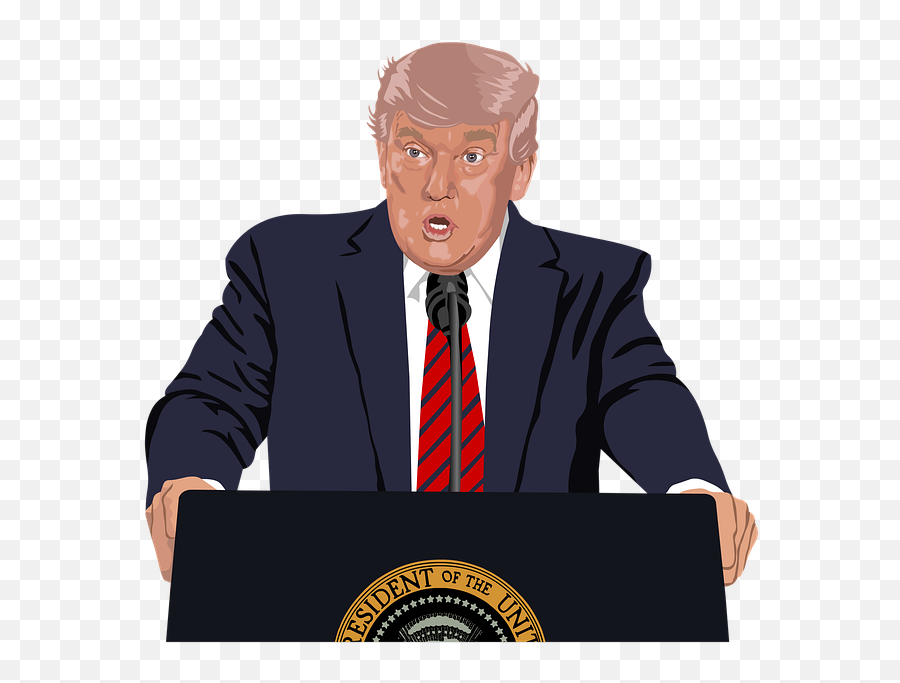 Free Photo America Donald Usa President Politics Trump - Max Emoji,Donald Trump Clipart Black And White
