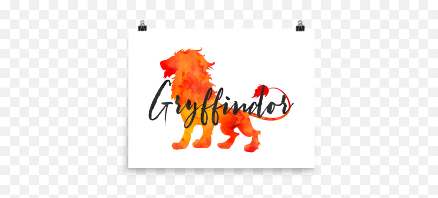 Download Gryffindor Hogwarts House Pride Art Print Emoji,Hogwarts Houses Logo