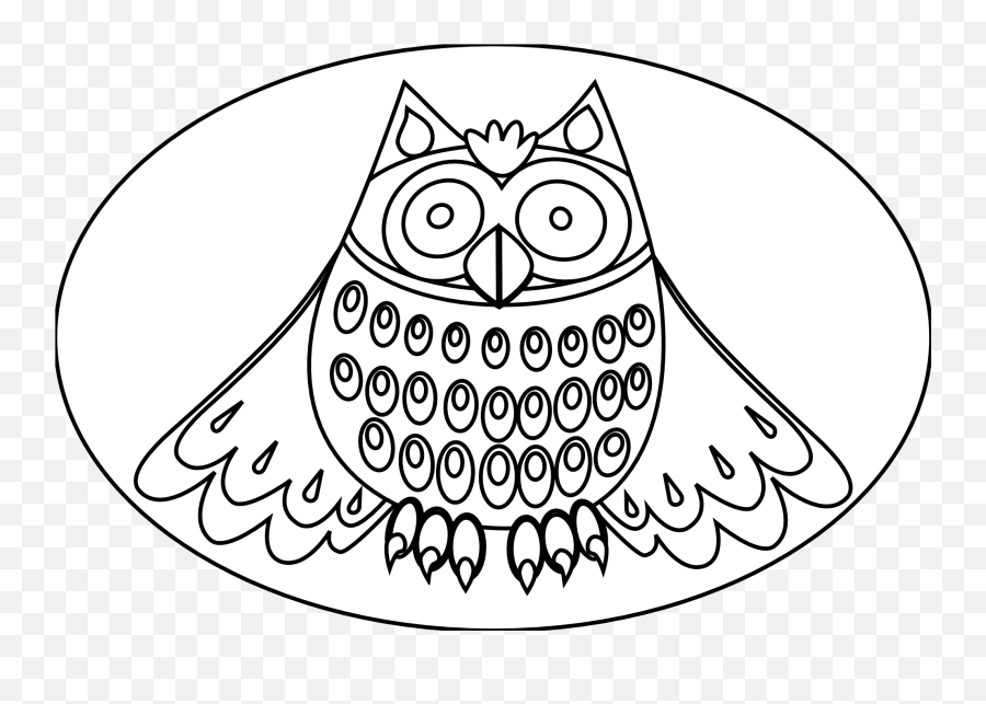 20 Black Owl Vector Art Images - Soft Emoji,Owl Clipart Black And White