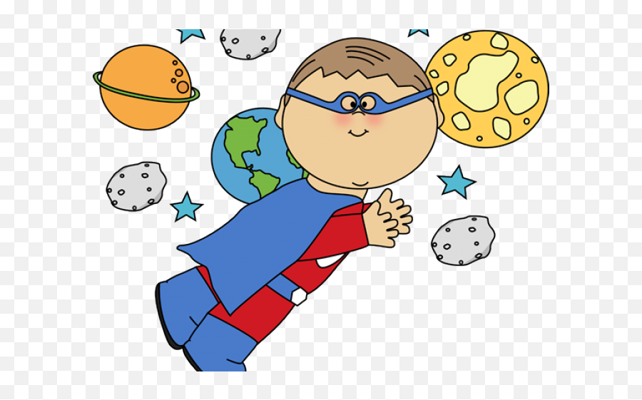 Planets Clipart Outer Space - Space Cute Clip Art Emoji,Planets Clipart