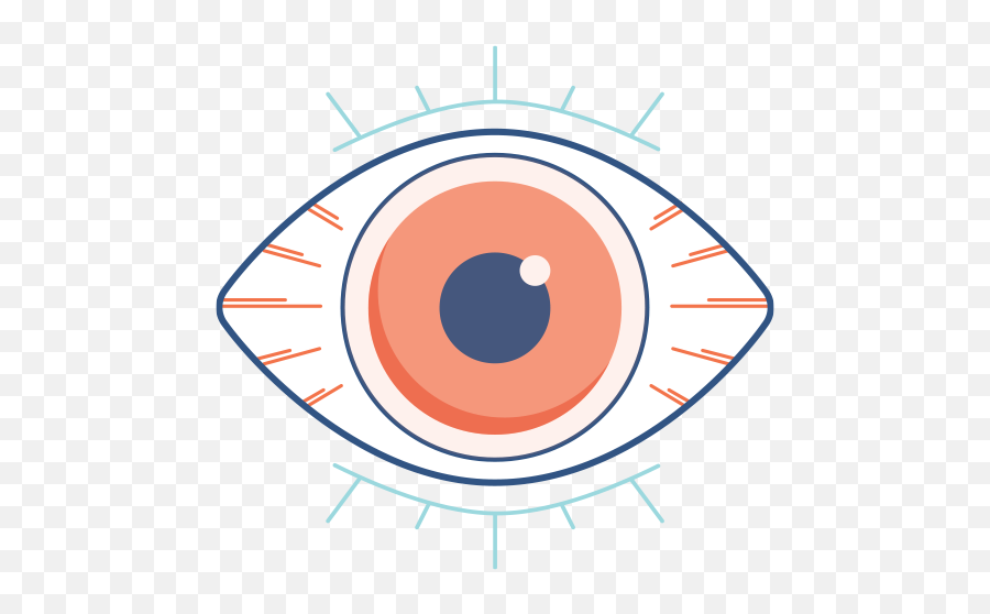 Illustration Of A Dry Red And Painful E 66152 - Png Images Dry Eyes Illustration Emoji,Red Eyes Png