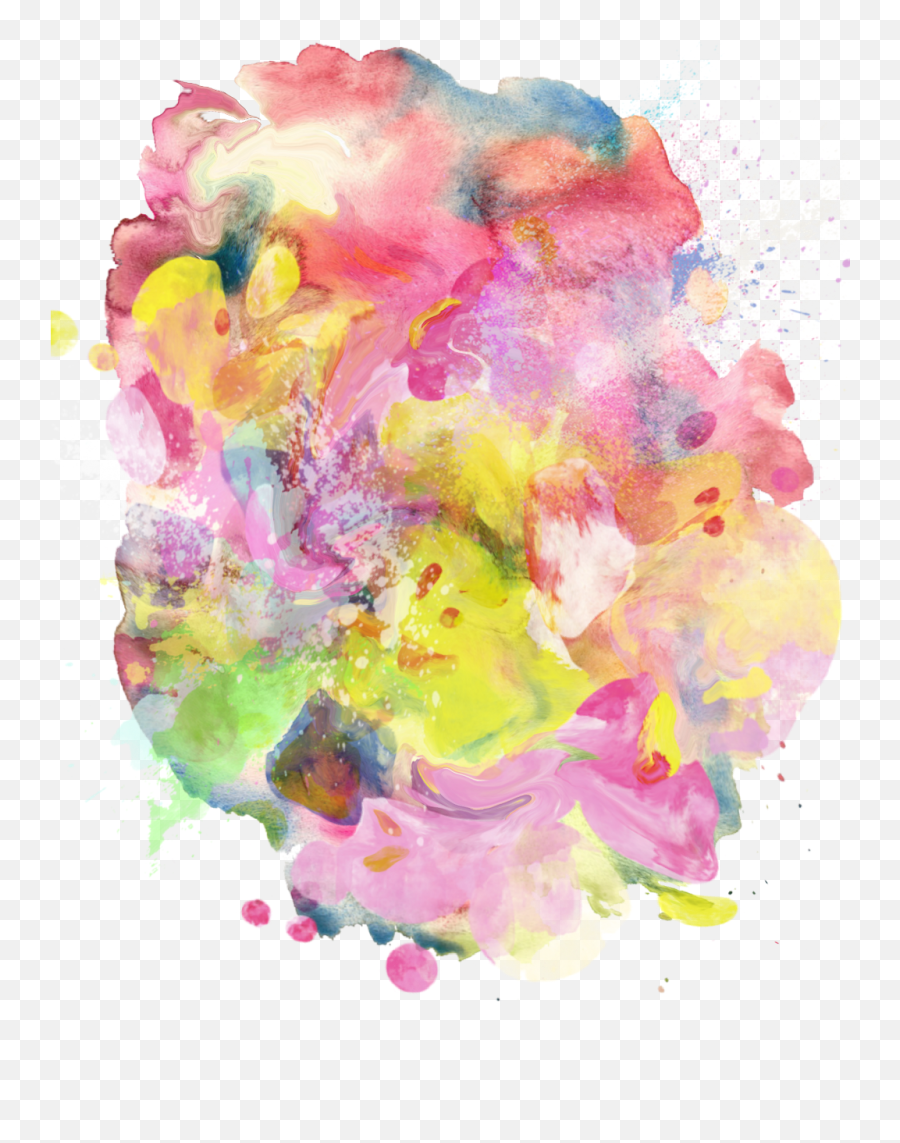 Report Abuse - Messy Emoji,Watercolor Texture Png