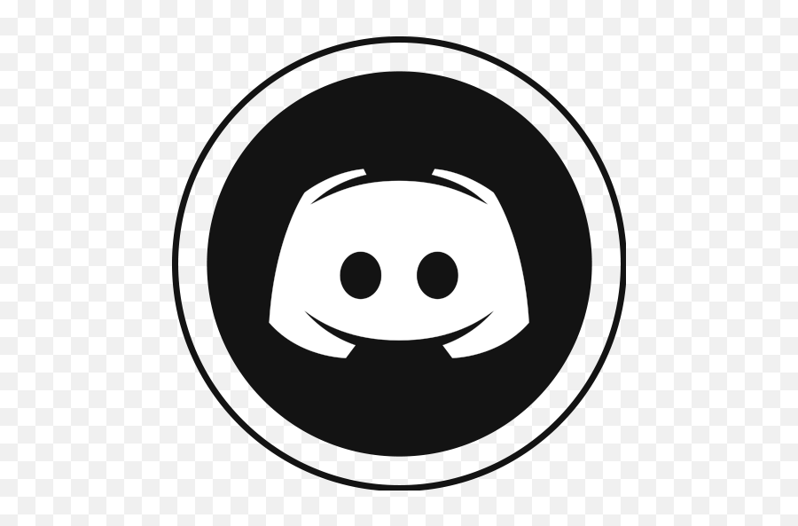 Black Discord Icon 165130 - Free Icons Library Black Discord Logo Circle Emoji,Discord Logo