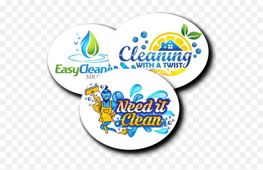 Cleaning Logo Maker - Language Emoji,Logo Ideas