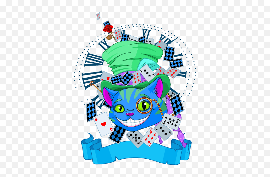 Alice In Wonderland Cheshire Cat Lookalike Wheelchair - Happy Emoji,Cheshire Cat Png