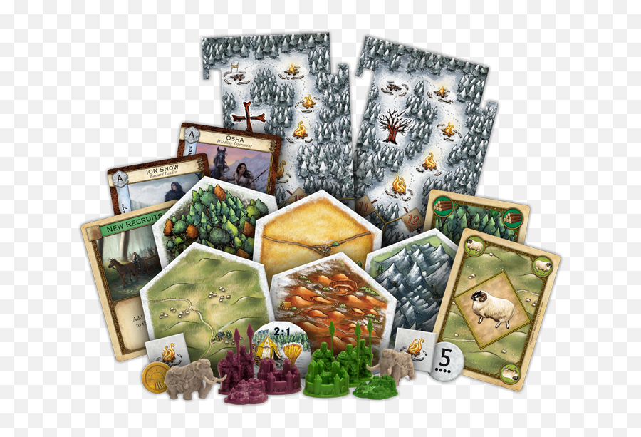 A Game Of Thrones Catan 5 - 6 Player Extension Catancom Game Of Thrones Catan Brotherhood Emoji,Game Of Thrones Transparent