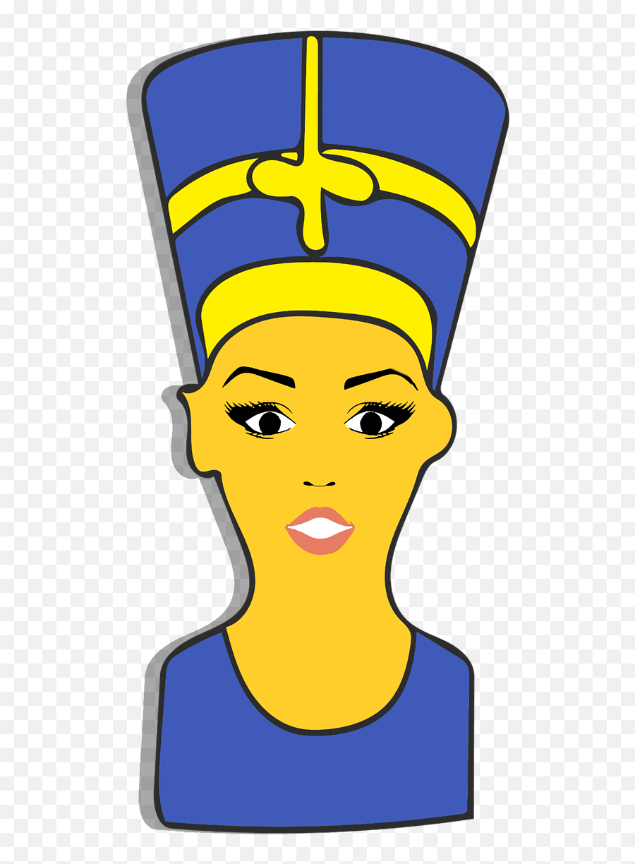 Nefertiti Emoji Clipart Sticker Shocked - Nefertiti Nefertiti Emoji,Shocked Emoji Transparent