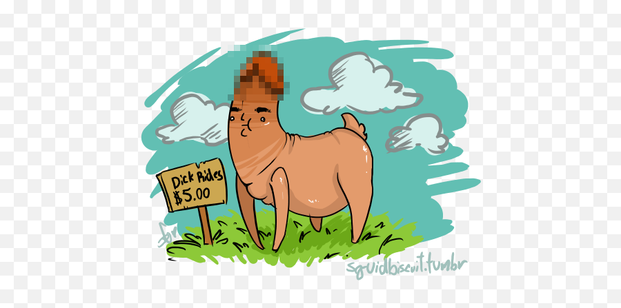 Dick Butt Dick Rides - Animal Figure Emoji,Dickbutt Png