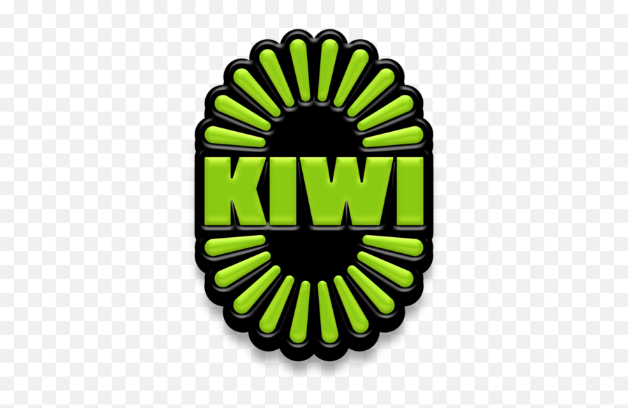 Kiwi Rekords - Pendientes De Madera Mujer Emoji,Kiwi Logo