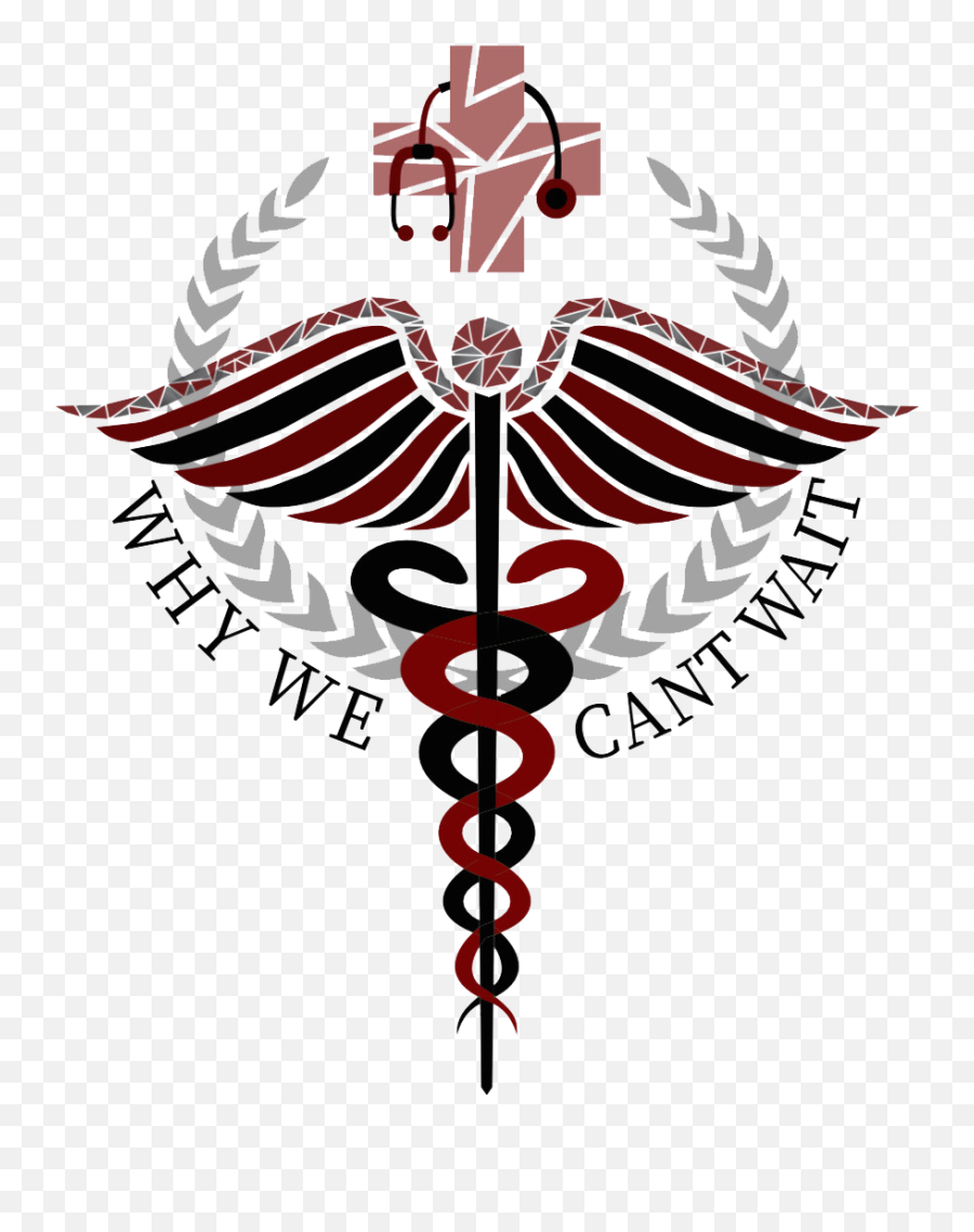 We Cant Wait - Caduceus Medical Symbol Too Emoji,Morehouse College Logo
