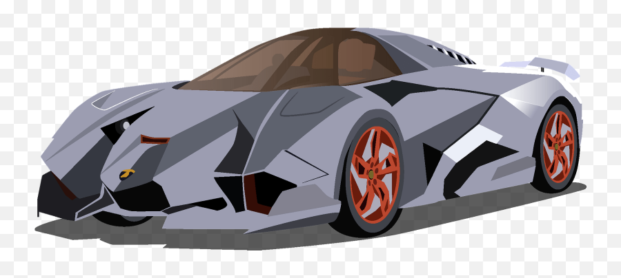 Lamborghini Egoista Clipart Free Download Transparent Png - Carbon Fibers Emoji,Lamborghini Transparent
