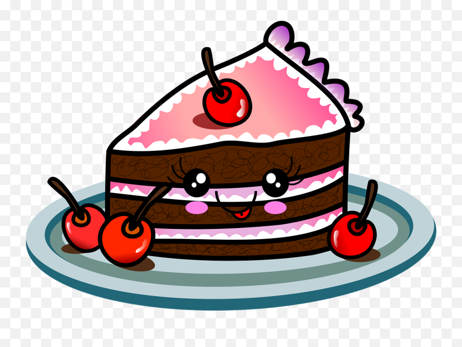 Cake Slice Kawaii Emoji,Cake Slice Png
