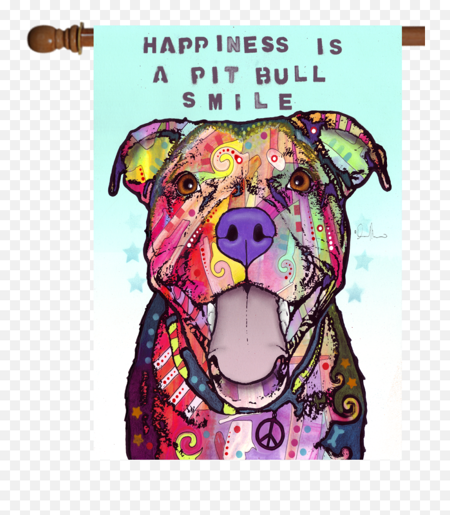 Pin On Exclusive Art Flags And Doormats Emoji,Pit Bull Png