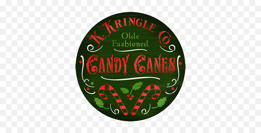Kringle Candy Cane Co Stencil By Studior12 Diy Old Fashion Christmas Holiday Home Decor Craft U0026 Paint Wood Sign Round Reusable Mylar Template Emoji,Candy Cane Border Png
