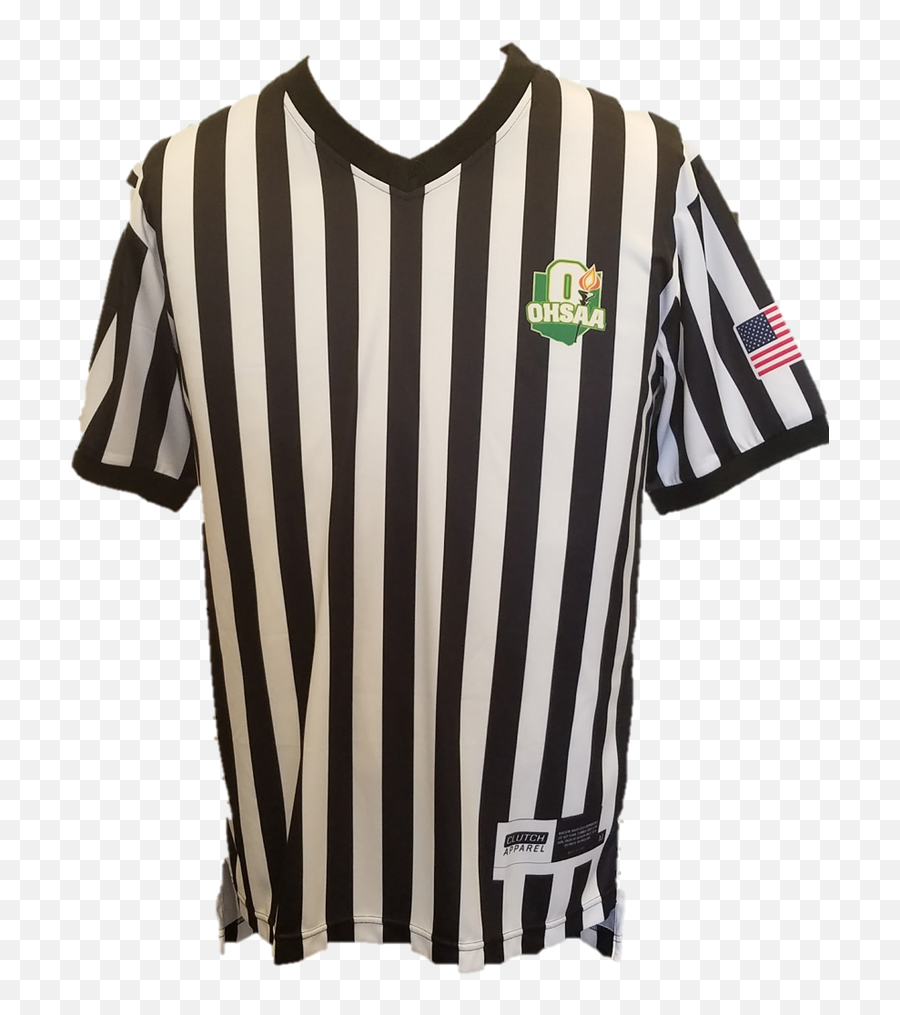 Ohsaa Sublimated Basketball Referee Shirt Emoji,Referee Png