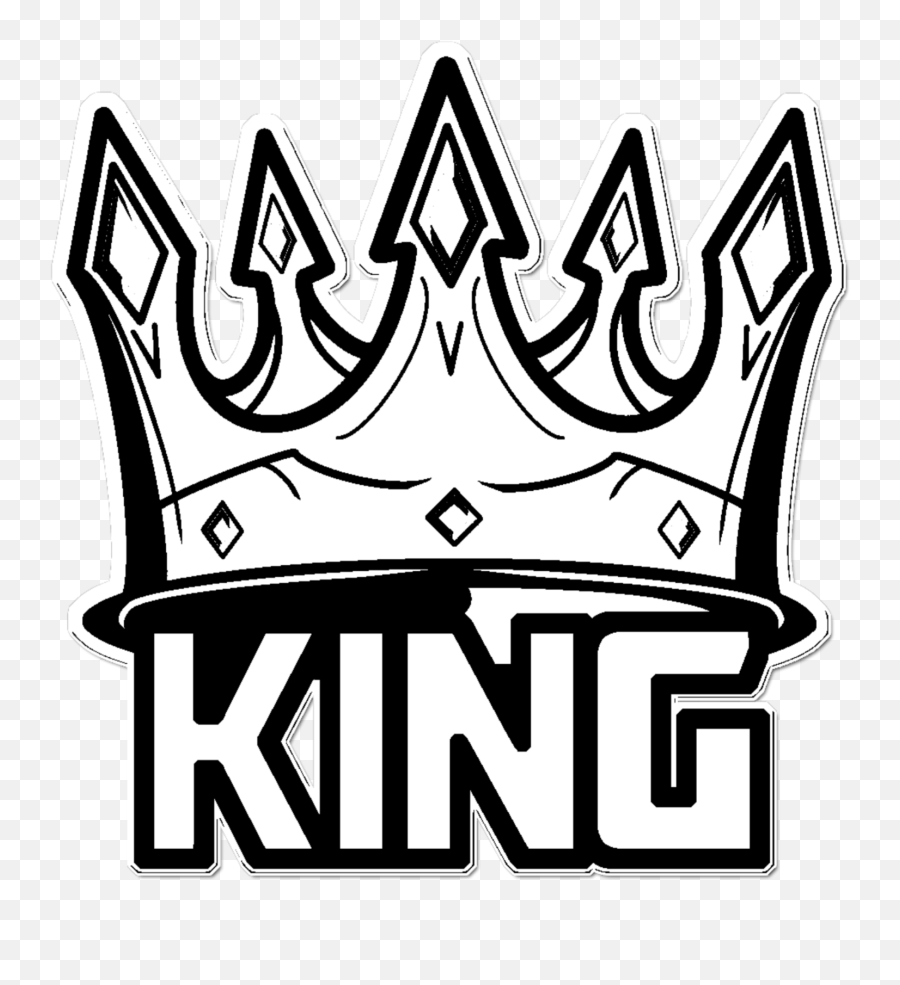 Transparent King Crown Clipart Black - King Crown Clipart In Black And White Emoji,Crown Clipart Black And White