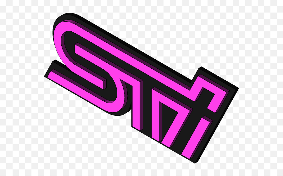 Subaru Sti Emblem - Language Emoji,Sti Logo