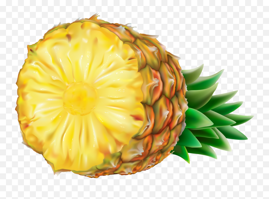 Clipart Fruit Pineapple Clipart Fruit Pineapple Transparent - Pineapple Png No Background Emoji,Pineapple Clipart