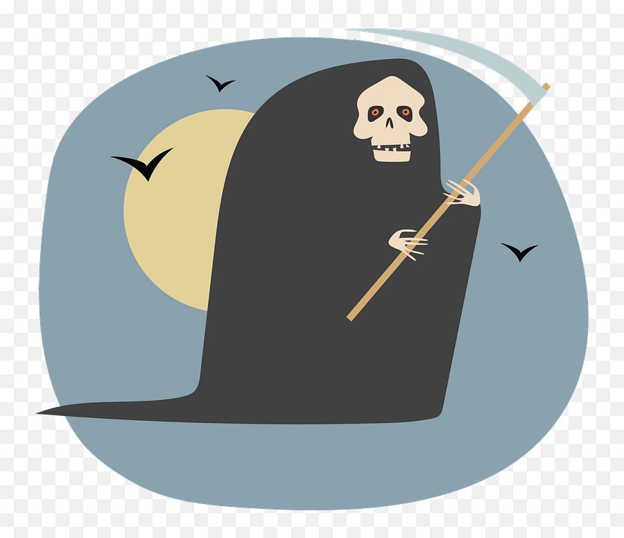 Death Clipart - Fictional Character Emoji,Death Clipart