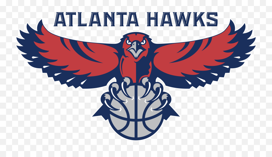 Download Atlanta Hawks Logo Interesting - Atlanta Hawks Logo Emoji,Atlanta Logo