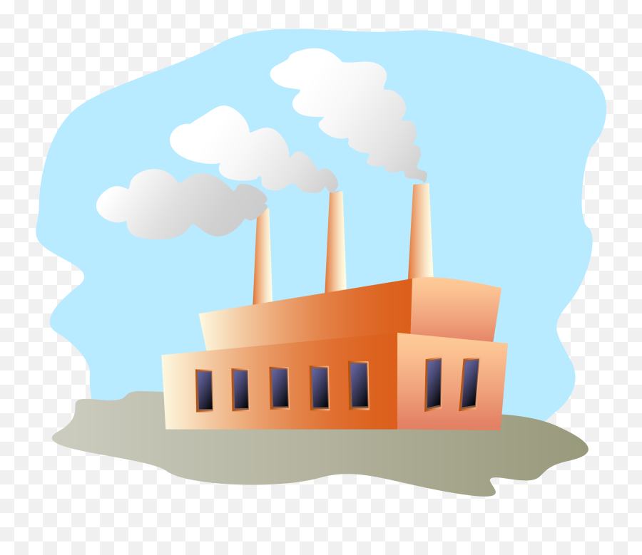 Clipart Of Necessary Manufacturer And Industries Emoji,Cartoon Smoke Png