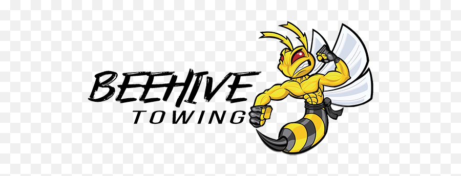 Beehive Towing Co - Wasp Mascot Emoji,Towing Logo