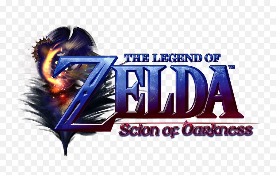 Logo Zelda Scion Of Darkness By Azureparagon - Fur Mask 3d Emoji,Zelda Logo