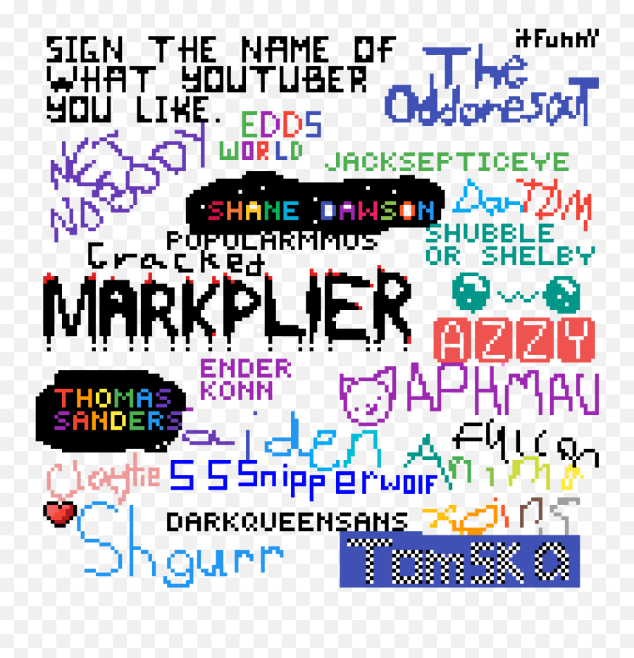 Write The Name Of Your Favorite Youtuber Transparent - Dot Emoji,Name Clipart