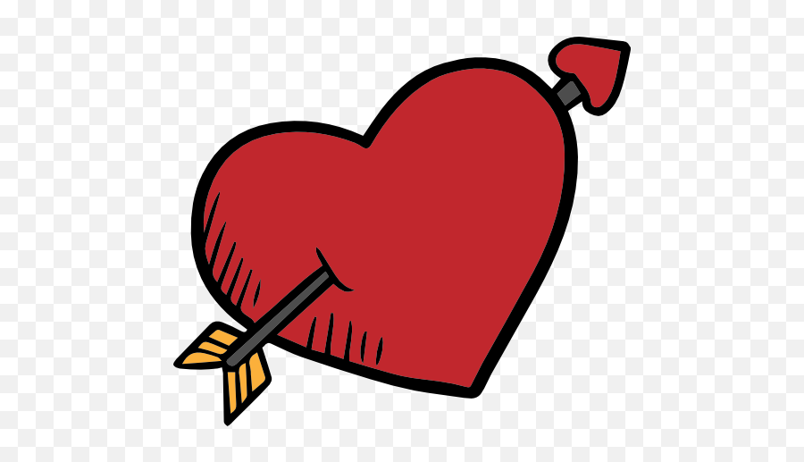 Romanticism Lovely Arrow Heart Cupid Love Romantic Emoji,Cute Arrow Png