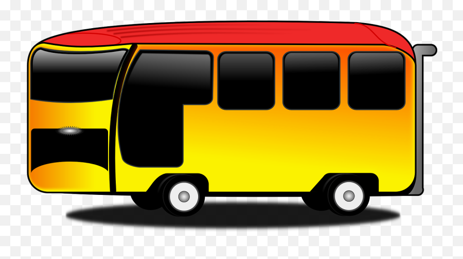 School Bus Coach Automobile - Bus Cartoon Image Png Emoji,Coach Clipart