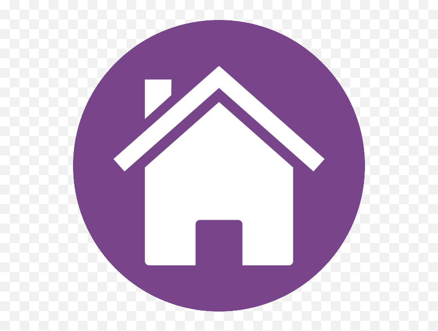 Perfect Dimensions - Perfect Dimensions Home Stay Home Stay Safe Keep Learning Emoji,Purple Circle Png