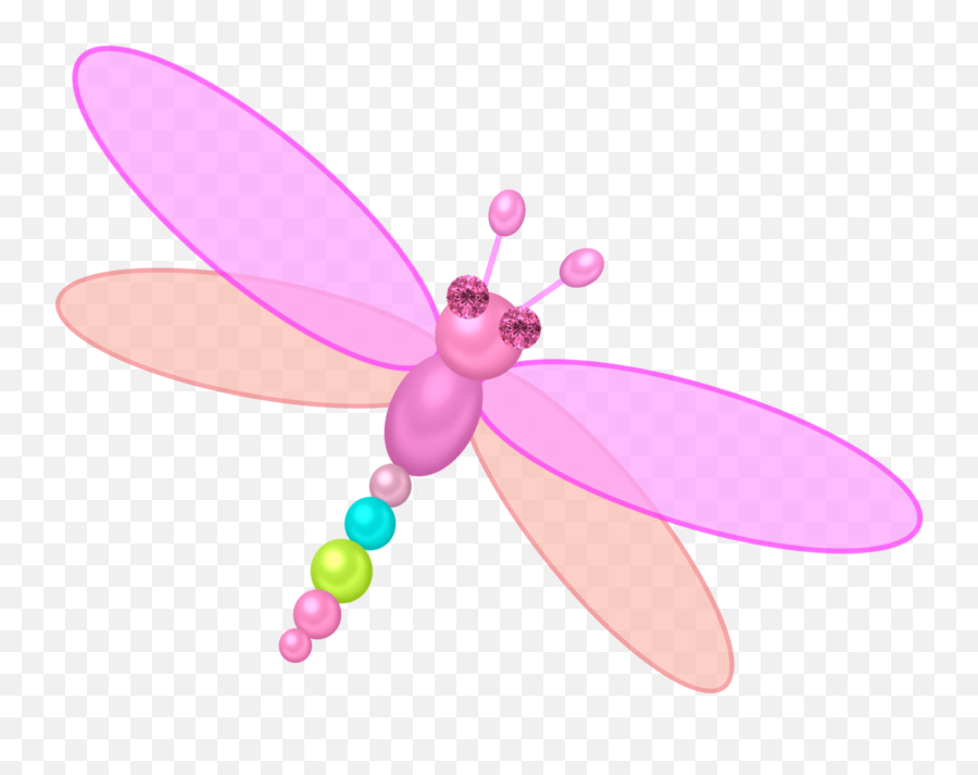 Dragonfly Clipart Beautiful Dragonfly - Girly Emoji,Dragonfly Clipart
