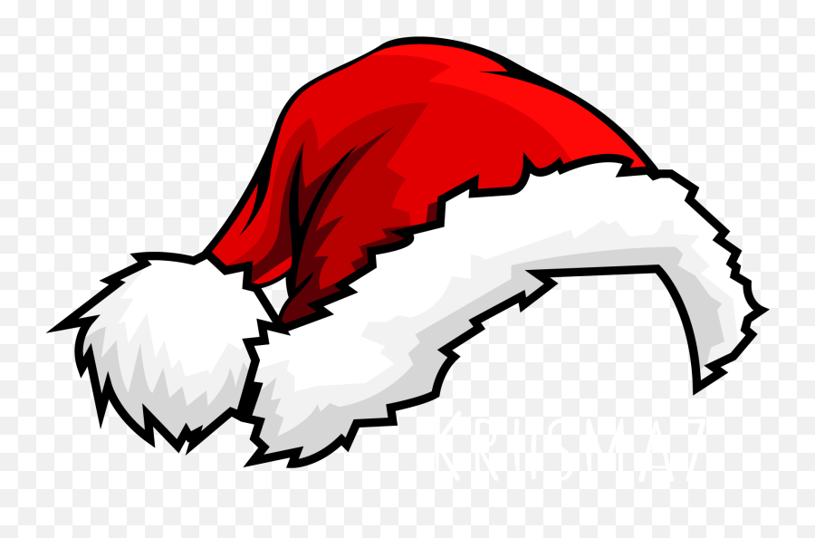 Christmas Santa Claus Hat Png - Santa Claus Hat Drawing Png Emoji,Christmas Hat Transparent