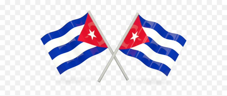 Two Wavy Flags - Wavy Puerto Rico Flag Png Emoji,Cuba Flag Png