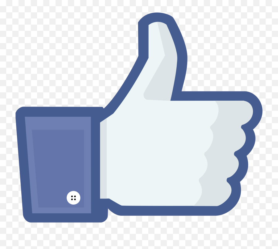 Facebook Like Thumb - Transparent Background Like Logo Png Emoji,Facebook Png