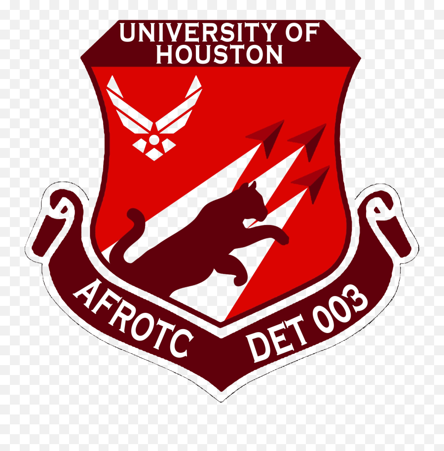 University Of Houston Afrotc - Afrotc Det 003 Emoji,Air Force Logo