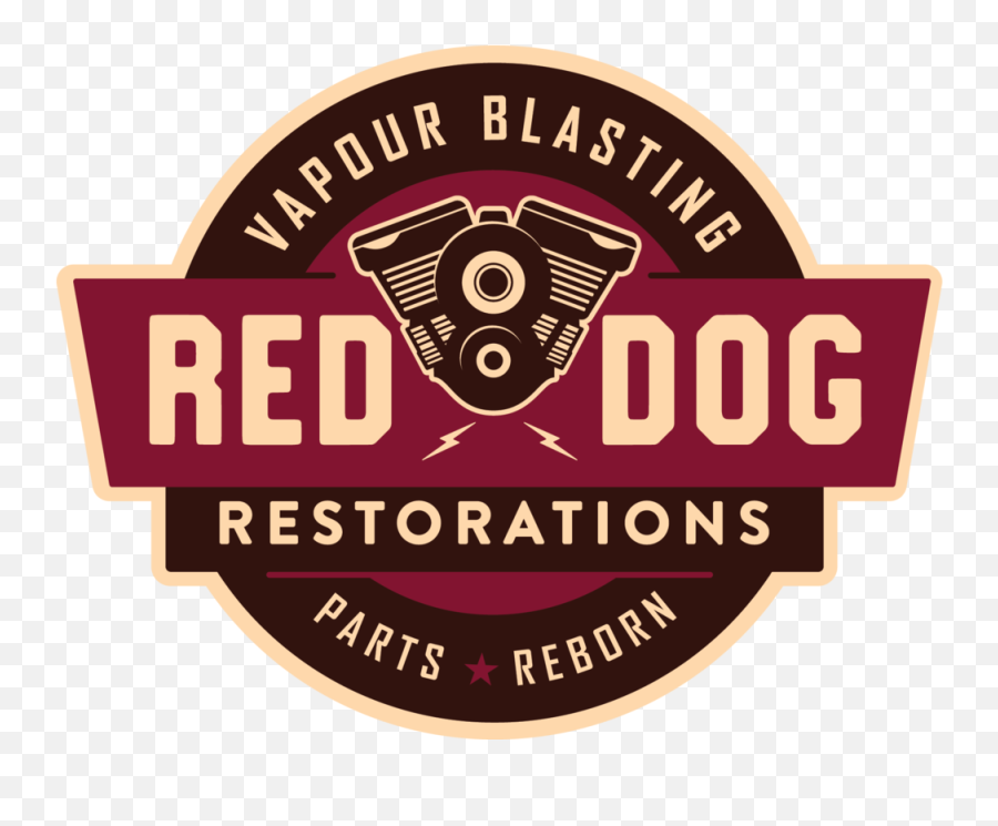 Red Dog Restorations Emoji,Red Dog Logo